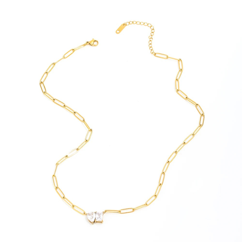 Eternal Infinity Gold Necklace – view 2 | C'Bella Jewelry