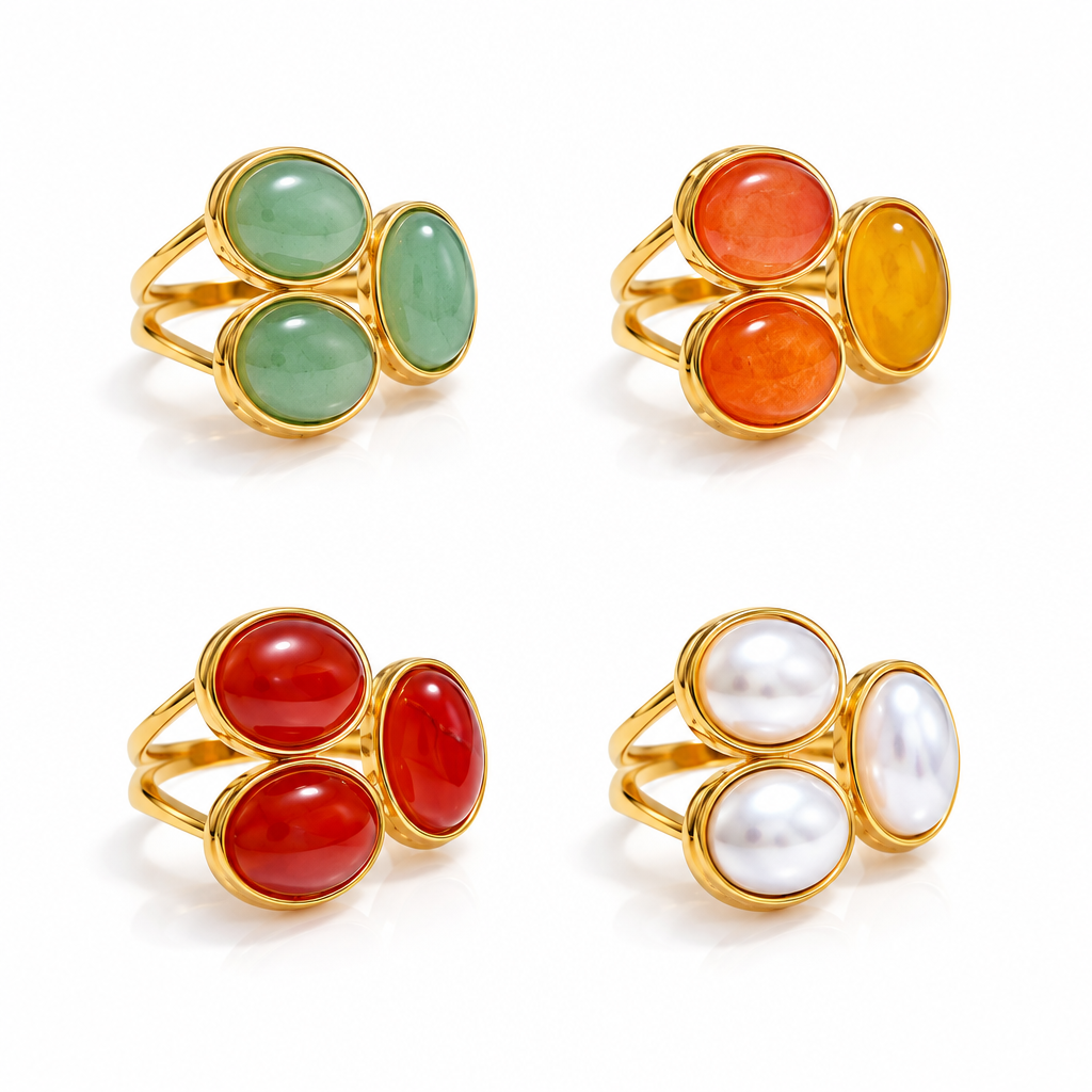 3 Stones Ring – ring, alternate view 6