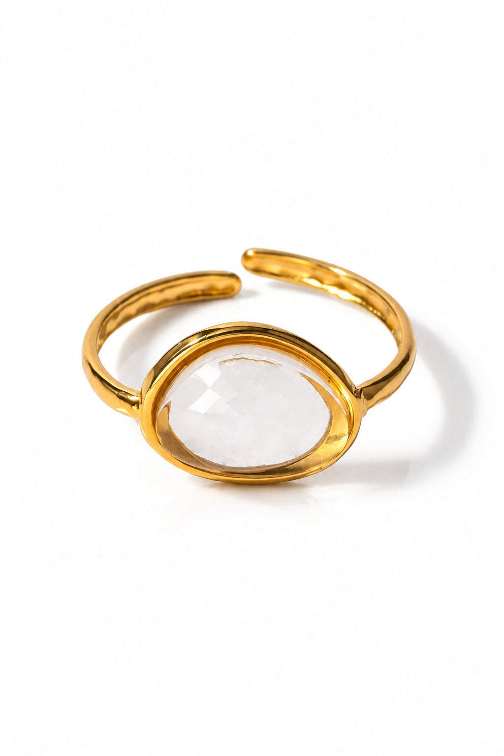 Soul Ring in clear stone – alternate view 2