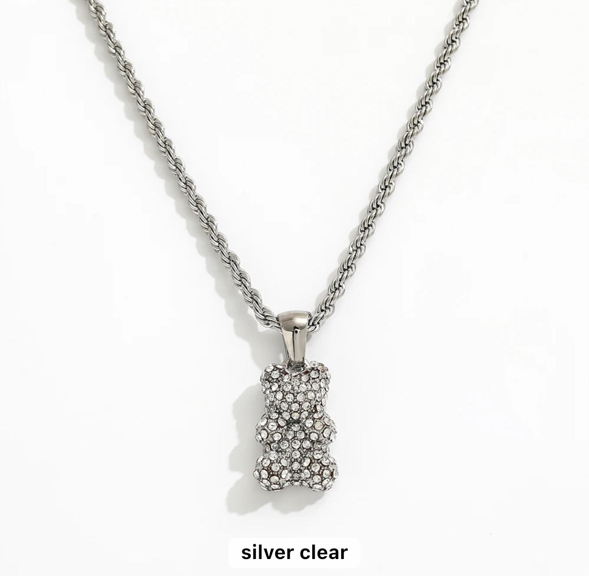 Bear With Me Necklace – necklace, alternate view 4