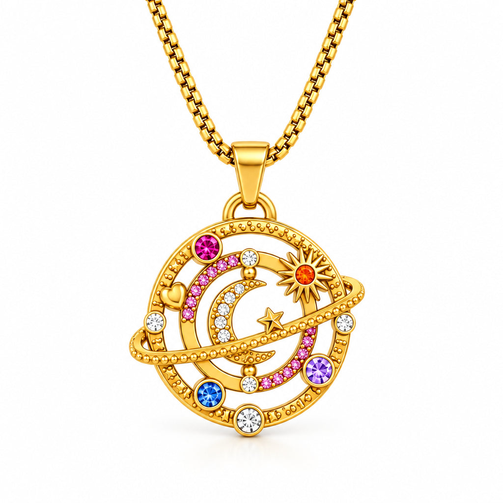 The Universe Necklace – necklace, alternate view 3