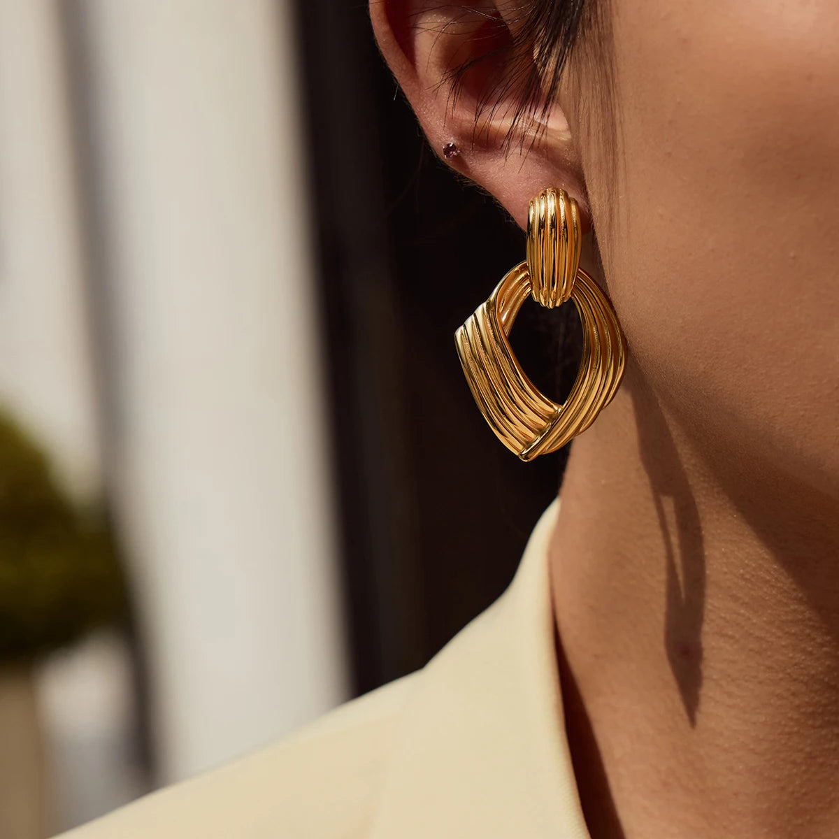 Fan Earrings – earrings, alternate view 2