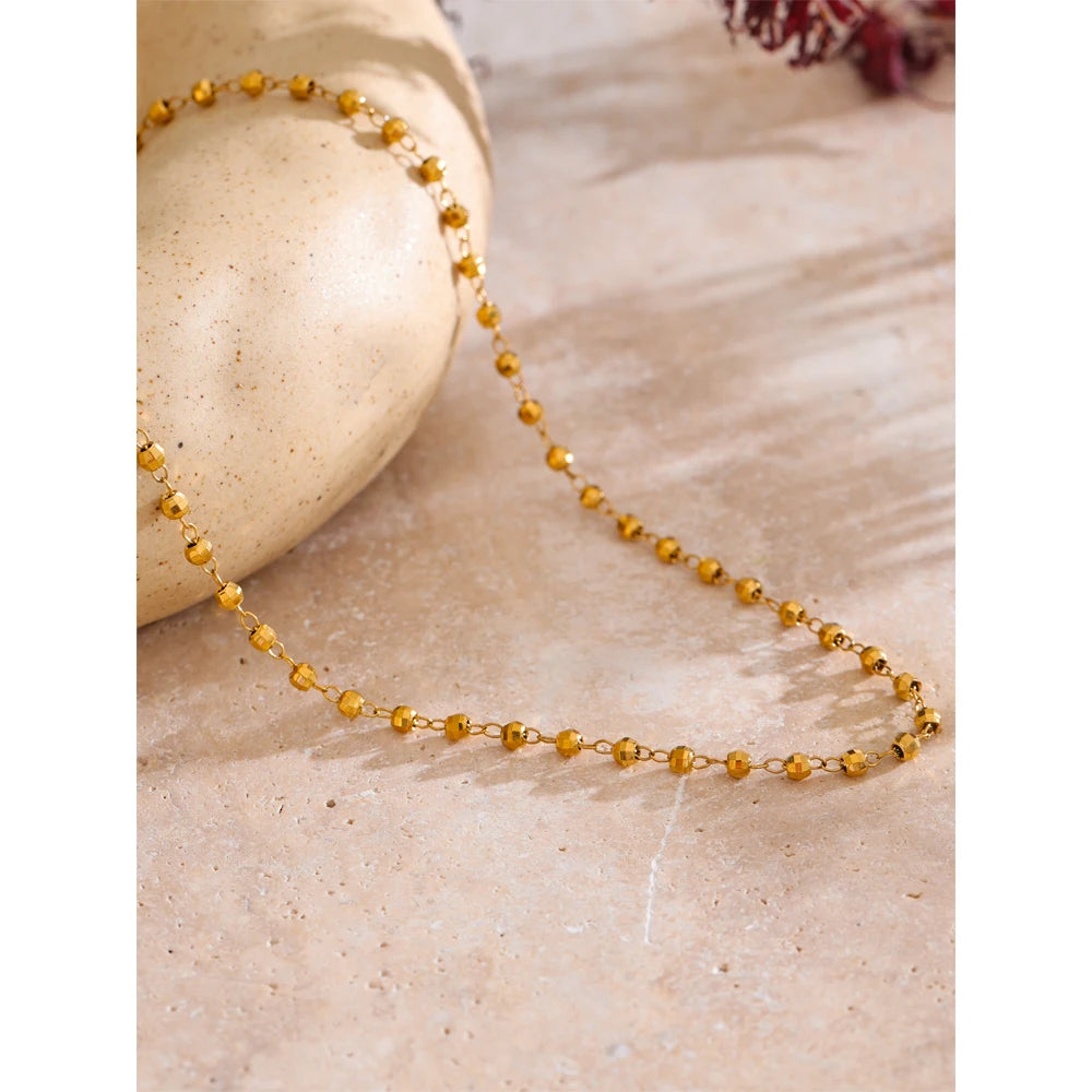 Steel Ball Chain – necklace, alternate view 2