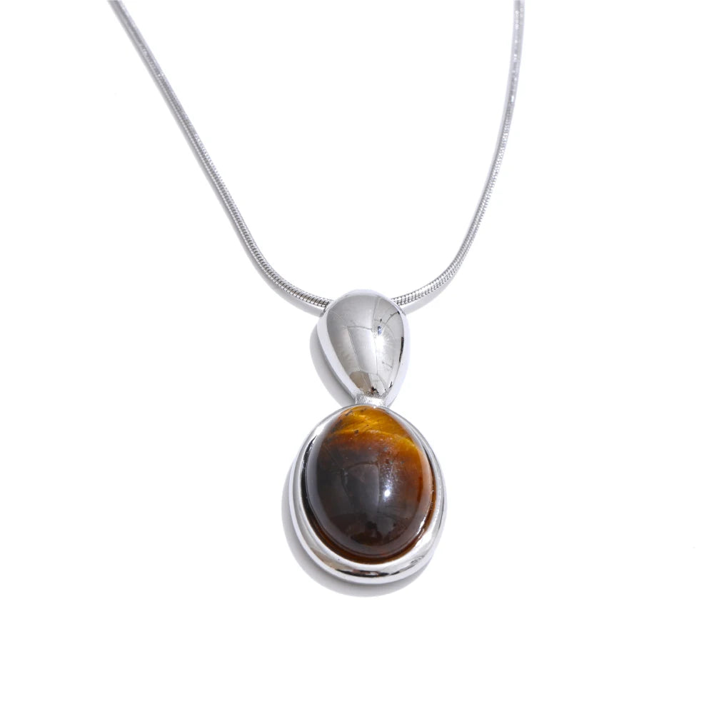 Kaplan Tiger Eye Necklace – alternate view 2