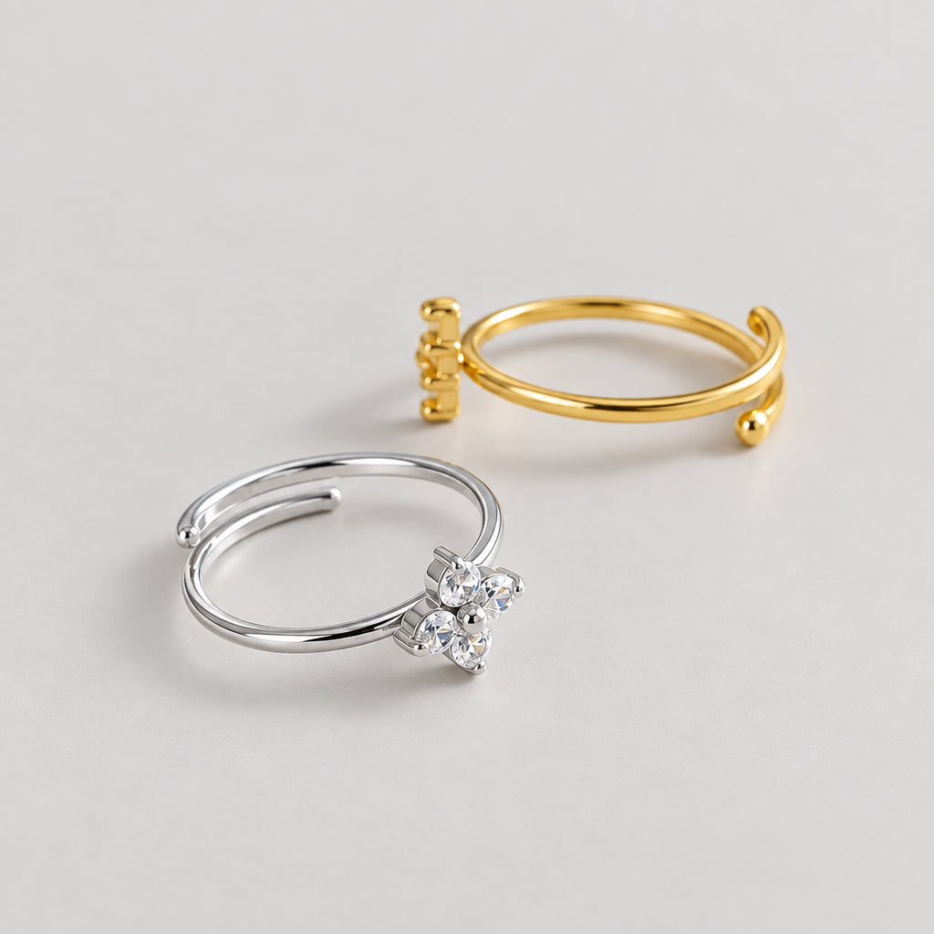 Mini Clover Ring – ring, alternate view 3