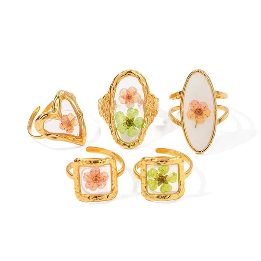 Eternal Flower Rings