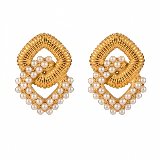 Alicia Pearl Earrings – earrings, alternate view 5