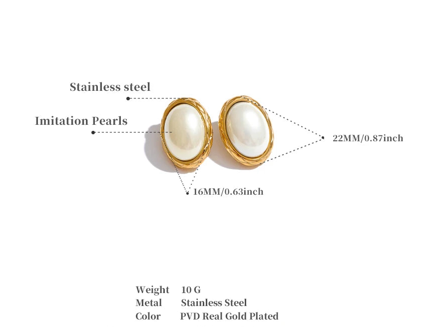 Zima Pearl Earrings