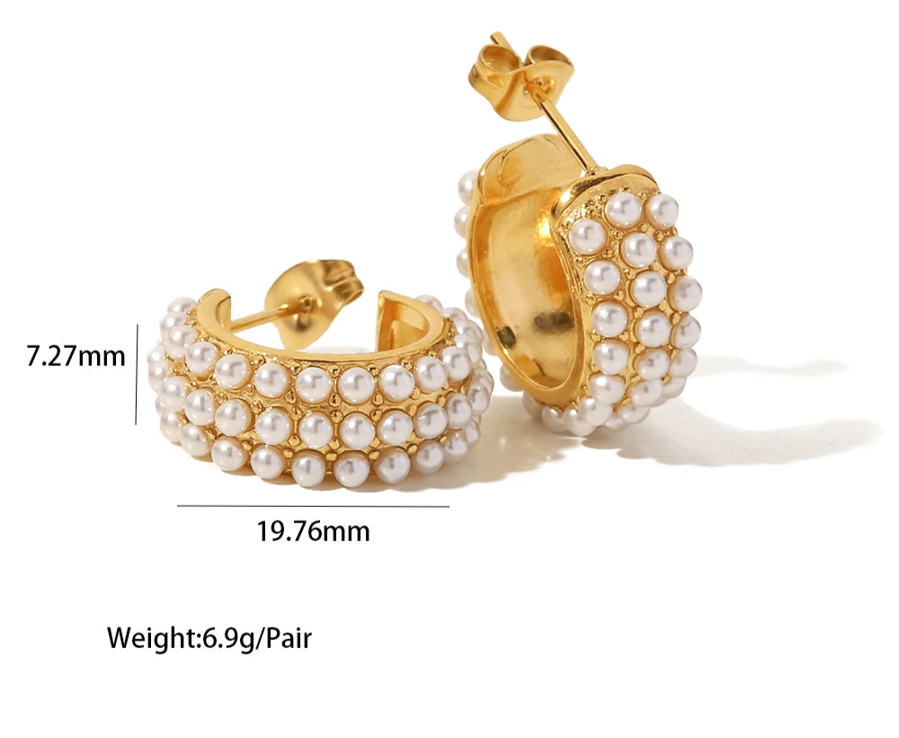 Mia Pearl Earrings