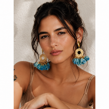 Fairy Blue Earrings – blue earrings by C'Bella Jewelry