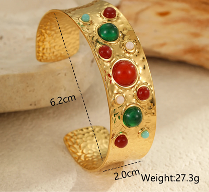 Chunky Stone Bangle
