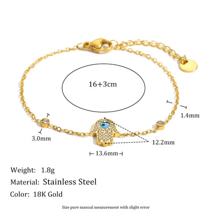 Hamsa Bracelet – alternate view 2