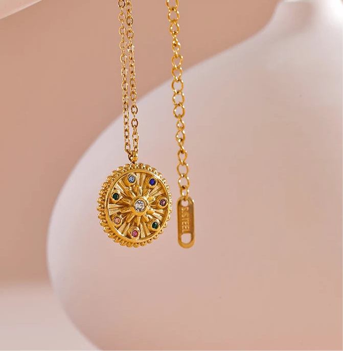 Zircon Star Necklace