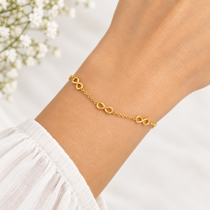 Infinite Symbol Set – infinity jewellery set by C'Bella Jewelry