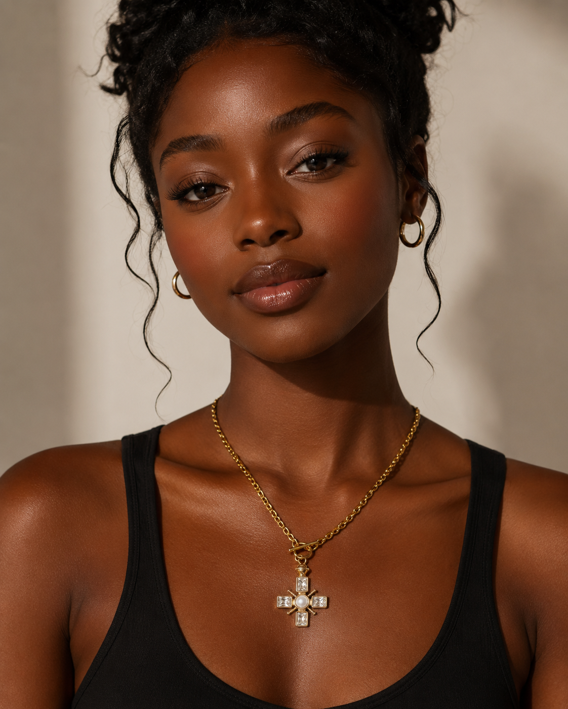 Vintage Cross Necklace