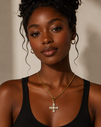 Vintage Cross Necklace