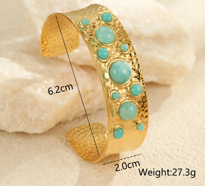 Chunky Stone Bangle