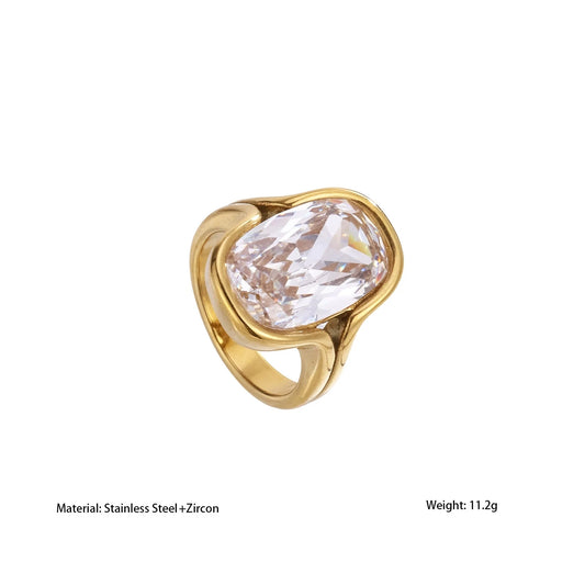 Grand Crystal Ring by C'Bella Jewelry