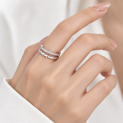 D Ring – initial ring by C'Bella Jewelry
