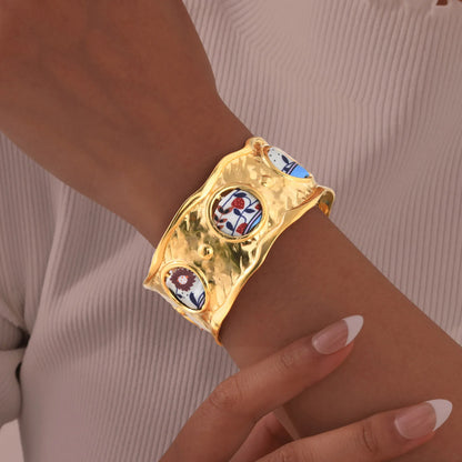 Silk Scarf Bangle by C'Bella Jewelry – view 4