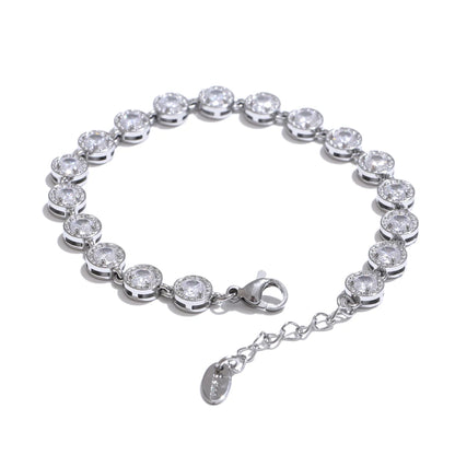 Rainbow Zircon Chain Set by C'Bella Jewelry – view 2