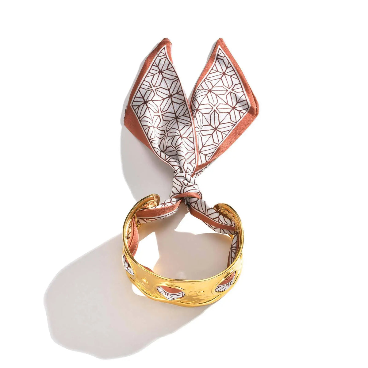 Silk Scarf Bangle by C'Bella Jewelry – view 3