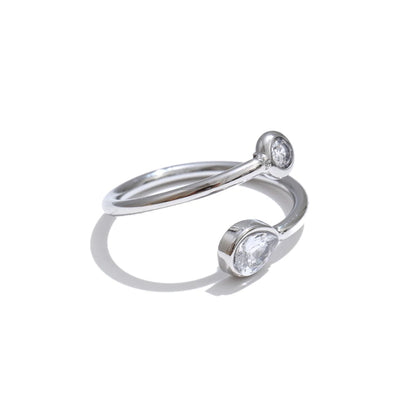 Orbit Zircon Ring by C'Bella Jewelry