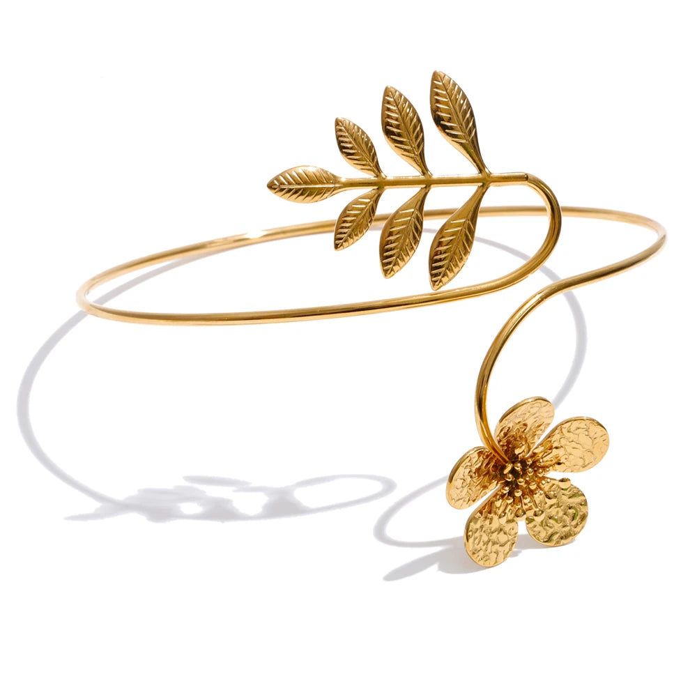 Botanical Arm Cuff – waterproof upper arm bangle by C'Bella Jewelry