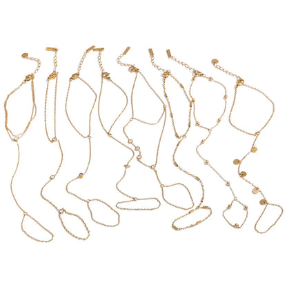 Geometric Hand Chain – waterproof hand chain bracelet by C'Bella Jewelry