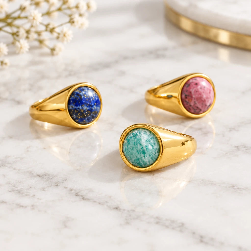 Natural Gemstone Ring by C'Bella Jewelry – view 4