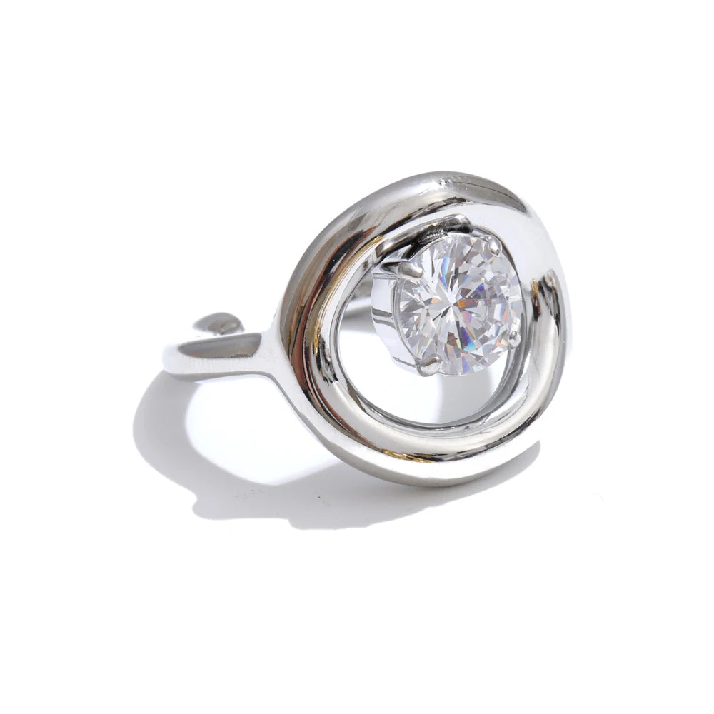 Bold Halo Ring by C'Bella Jewelry