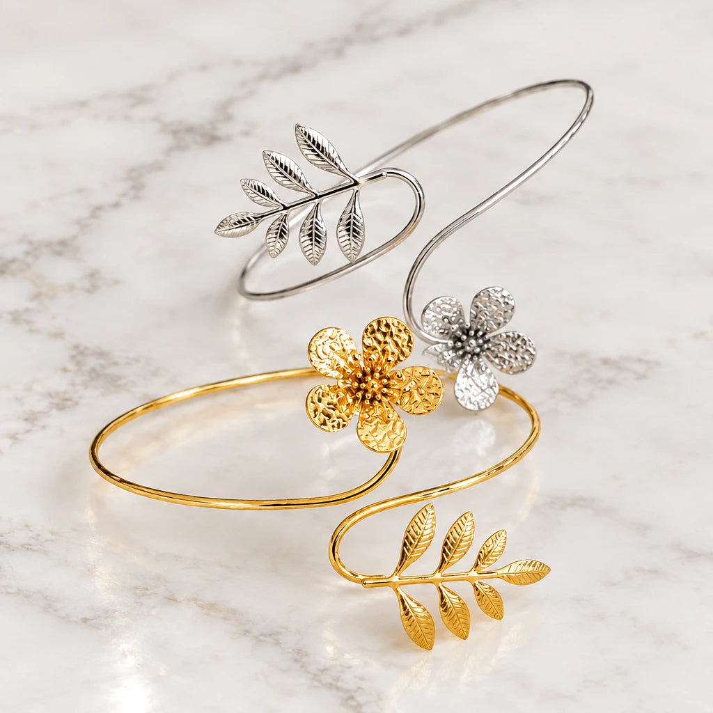 Botanical Arm Cuff by C'Bella Jewelry – view 2