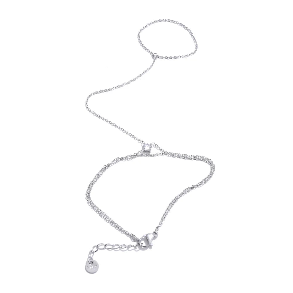 Geometric Hand Chain by C'Bella Jewelry