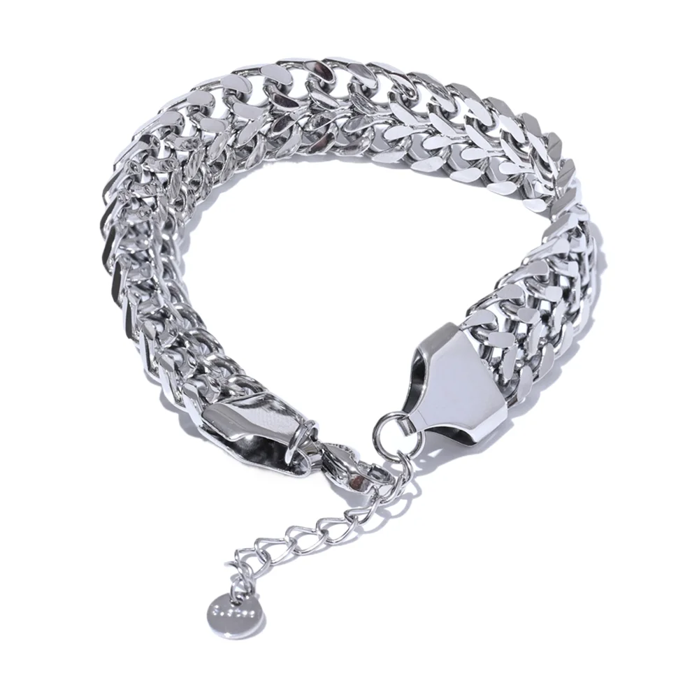 Cuban Chain Bracelet by C'Bella Jewelry