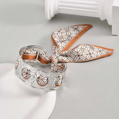 Silk Scarf Bangle by C'Bella Jewelry – view 7