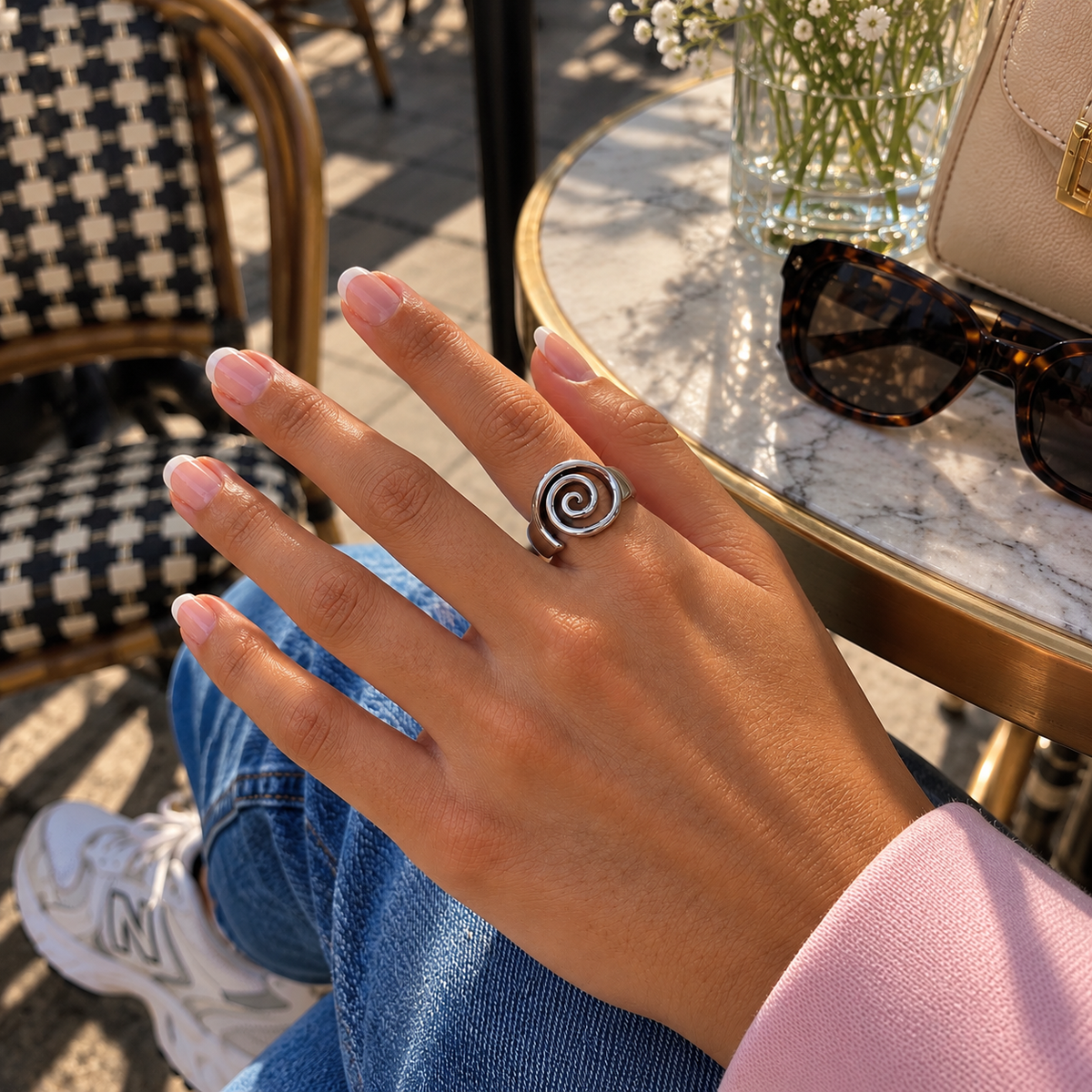 Spiral Ring – waterproof spiral ring by C'Bella Jewelry