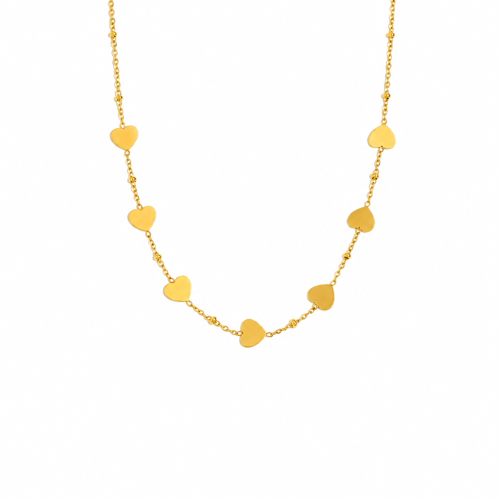 Olive Charm Necklace – 18K gold plated charm necklace by C'Bella Jewelry